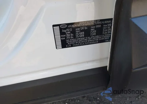 2023 Hyundai Santa Fe Se из США, поврежденный, VIN 5NMS1DAJ5PH488604